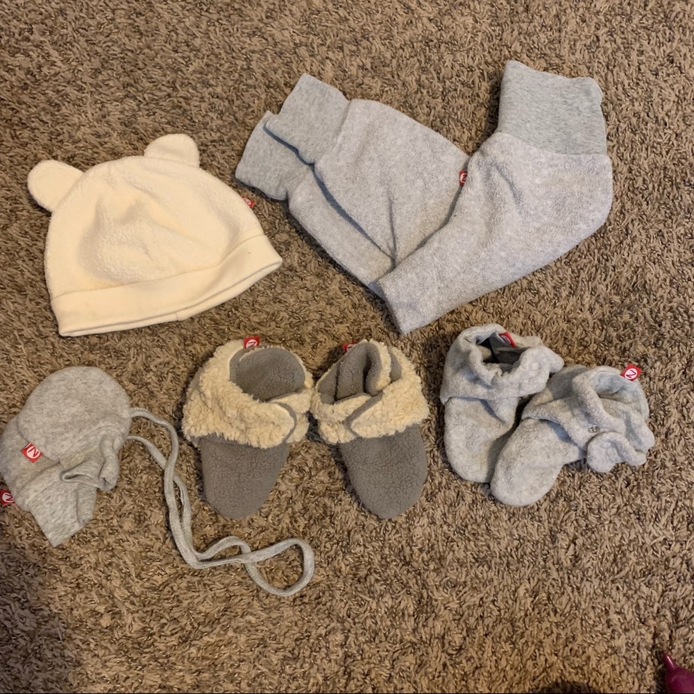 Zutano neutral winter fleece bundle - 18 months